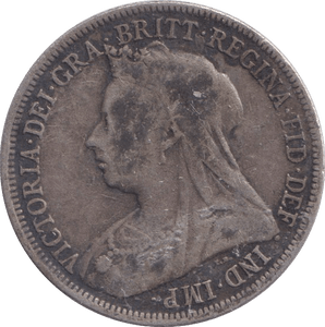1900 SHILLING ( FINE ) - SHILLING - Cambridgeshire Coins