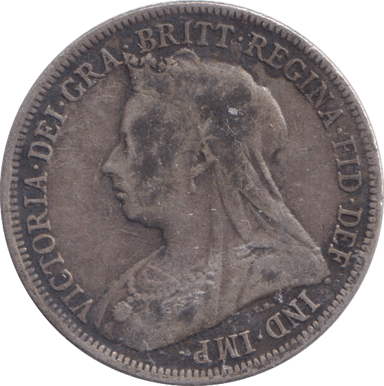 1900 SHILLING ( FINE ) - SHILLING - Cambridgeshire Coins