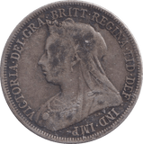 1900 SHILLING ( FINE ) - SHILLING - Cambridgeshire Coins