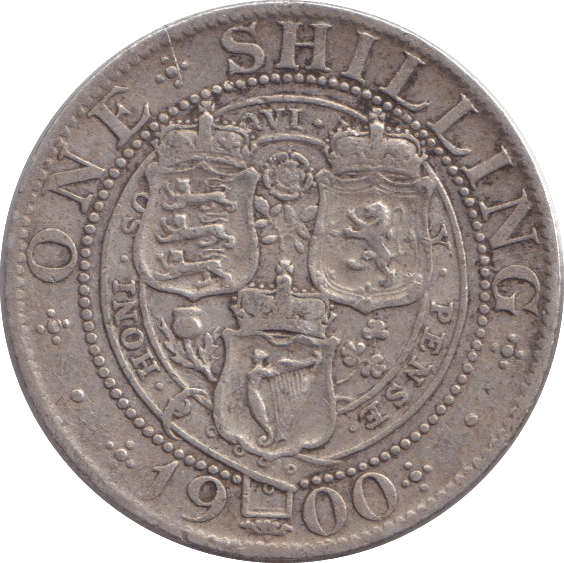 1900 SHILLING ( FINE ) - SHILLING - Cambridgeshire Coins