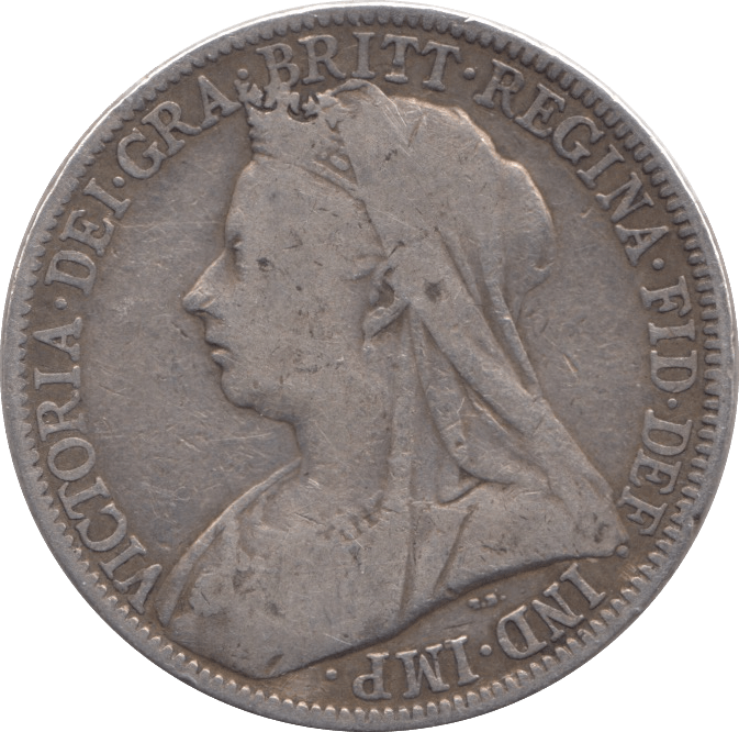 1900 SHILLING ( FINE ) - SHILLING - Cambridgeshire Coins