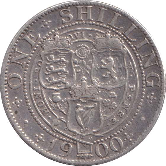 1900 SHILLING ( FINE ) - SHILLING - Cambridgeshire Coins