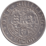 1900 SHILLING ( FINE ) - SHILLING - Cambridgeshire Coins