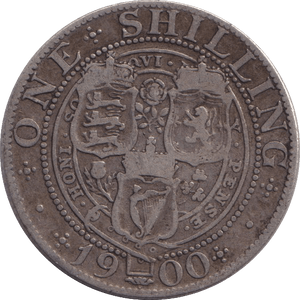 1900 SHILLING ( FINE ) - SHILLING - Cambridgeshire Coins