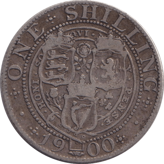 1900 SHILLING ( FINE ) - SHILLING - Cambridgeshire Coins