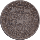 1900 SHILLING ( FINE ) - SHILLING - Cambridgeshire Coins