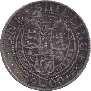 1900 SHILLING ( FINE ) - SHILLING - Cambridgeshire Coins