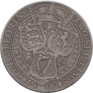 1900 SHILLING ( FINE ) - SHILLING - Cambridgeshire Coins