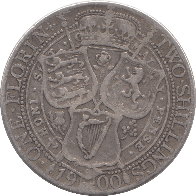 1900 SHILLING ( FINE ) - SHILLING - Cambridgeshire Coins