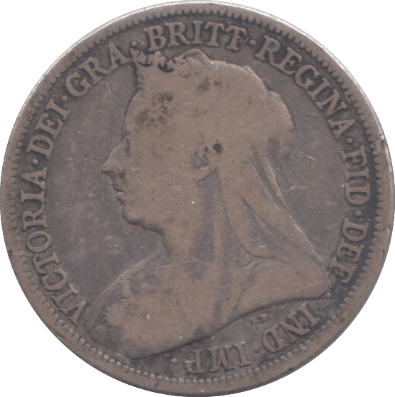 1900 SHILLING ( FINE ) - SHILLING - Cambridgeshire Coins