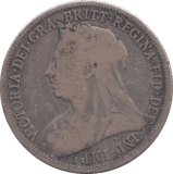 1900 SHILLING ( FINE ) - SHILLING - Cambridgeshire Coins