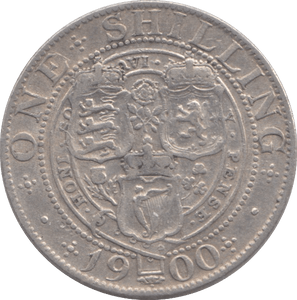 1900 SHILLING ( FINE ) - SHILLING - Cambridgeshire Coins