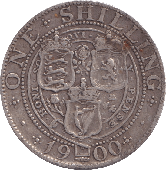 1900 SHILLING ( FINE ) - Shilling - Cambridgeshire Coins