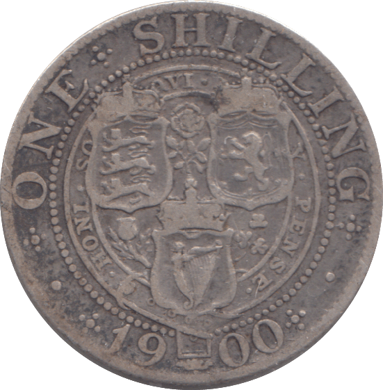1900 SHILLING ( FINE ) - SHILLING - Cambridgeshire Coins