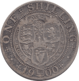 1900 SHILLING ( FINE ) - SHILLING - Cambridgeshire Coins
