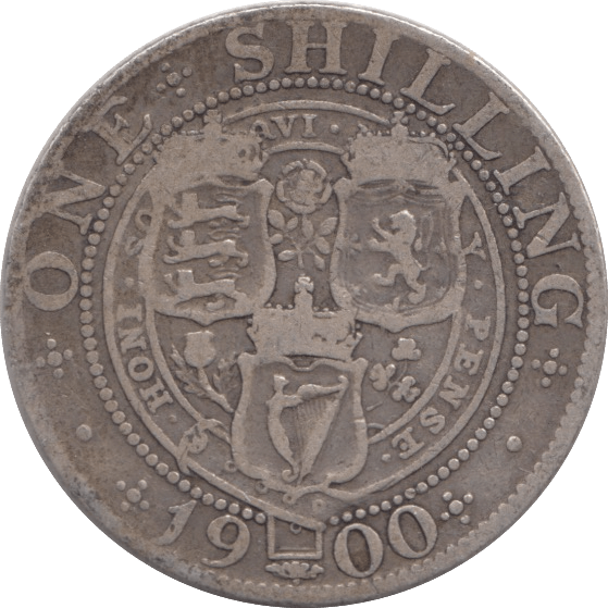 1900 SHILLING ( FINE ) - Shilling - Cambridgeshire Coins