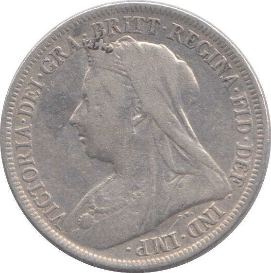 1900 SHILLING ( FINE ) - SHILLING - Cambridgeshire Coins