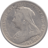 1900 SHILLING ( FINE ) - SHILLING - Cambridgeshire Coins