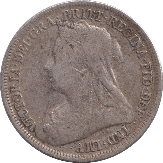 1900 SHILLING ( FINE ) - SHILLING - Cambridgeshire Coins
