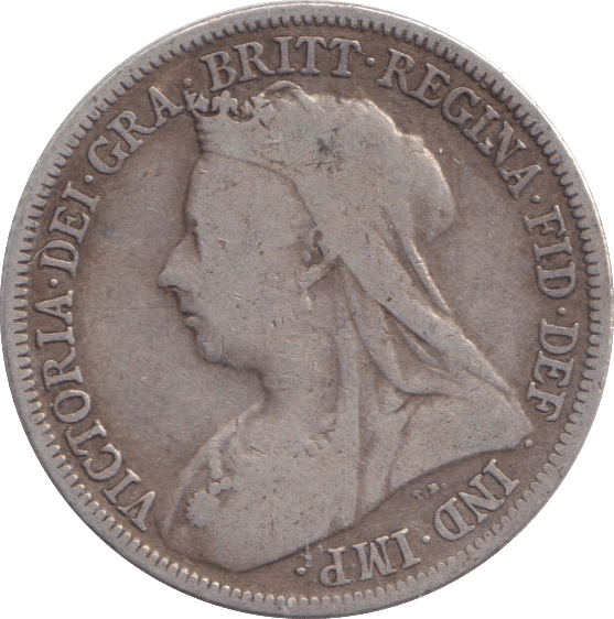 1900 SHILLING ( FINE ) - SHILLING - Cambridgeshire Coins