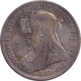 1900 SHILLING ( GVF ) 4 - SHILLING - Cambridgeshire Coins
