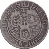 1900 SHILLING ( NF ) - SHILLING - Cambridgeshire Coins