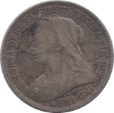 1900 SHILLING ( VF ) - Shilling - Cambridgeshire Coins