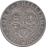 1900 SHILLING ( VF ) - SHILLING - Cambridgeshire Coins