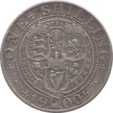 1900 SHILLING ( VF ) - Shilling - Cambridgeshire Coins