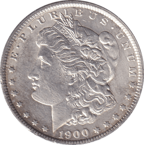 1900 SILVER DOLLAR USA - SILVER WORLD COINS - Cambridgeshire Coins