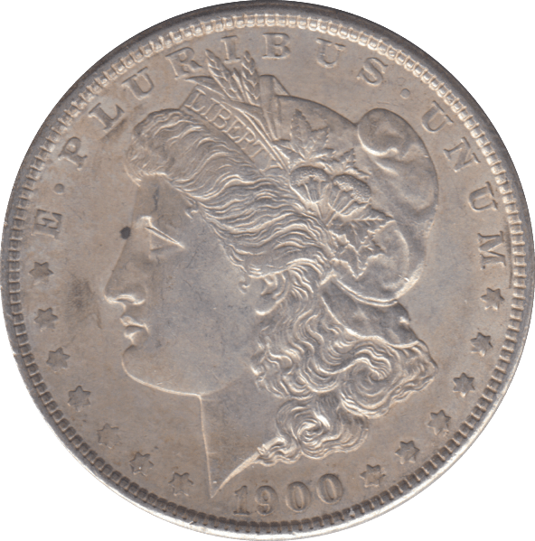 1900 SILVER DOLLAR USA - SILVER WORLD COINS - Cambridgeshire Coins