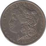 1900 SILVER MORGAN DOLLAR USA NEW ORLEANS - SILVER WORLD COINS - Cambridgeshire Coins