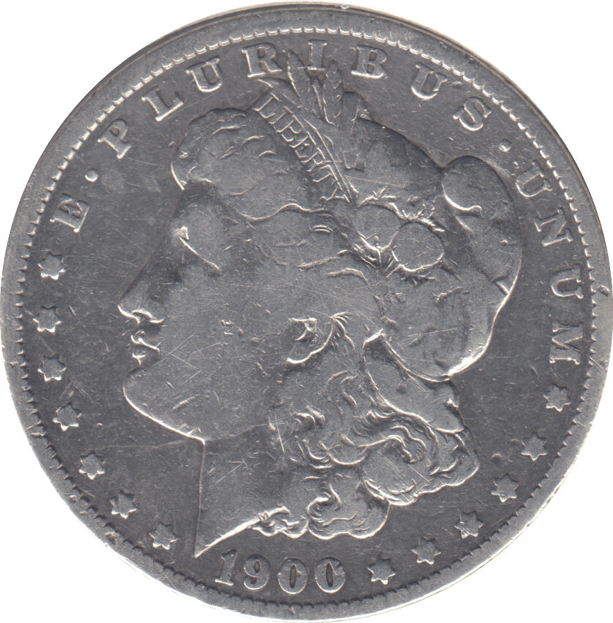 1900 SILVER MORGAN DOLLAR USA NEW ORLEANS - SILVER WORLD COINS - Cambridgeshire Coins
