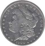 1900 SILVER MORGAN DOLLAR USA NEW ORLEANS - SILVER WORLD COINS - Cambridgeshire Coins