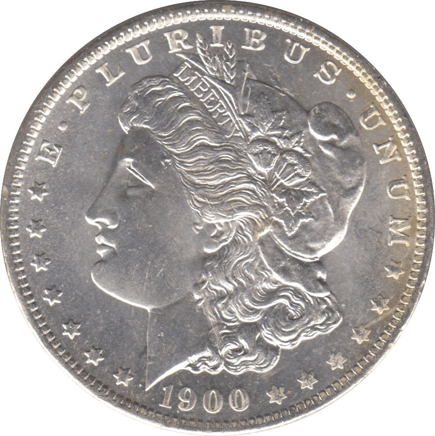 1900 SILVER MORGAN DOLLAR USA NEW ORLEANS - SILVER WORLD COINS - Cambridgeshire Coins