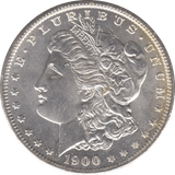 1900 SILVER MORGAN DOLLAR USA NEW ORLEANS - SILVER WORLD COINS - Cambridgeshire Coins