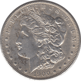 1900 SILVER MORGAN DOLLAR USA PHILADELPHIA MINT - SILVER WORLD COINS - Cambridgeshire Coins