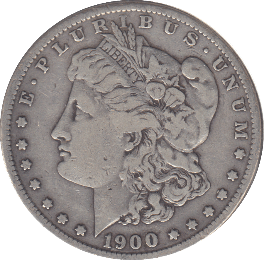 1900 SILVER MORGAN DOLLAR USA SAN FRANCISCO - SILVER WORLD COINS - Cambridgeshire Coins