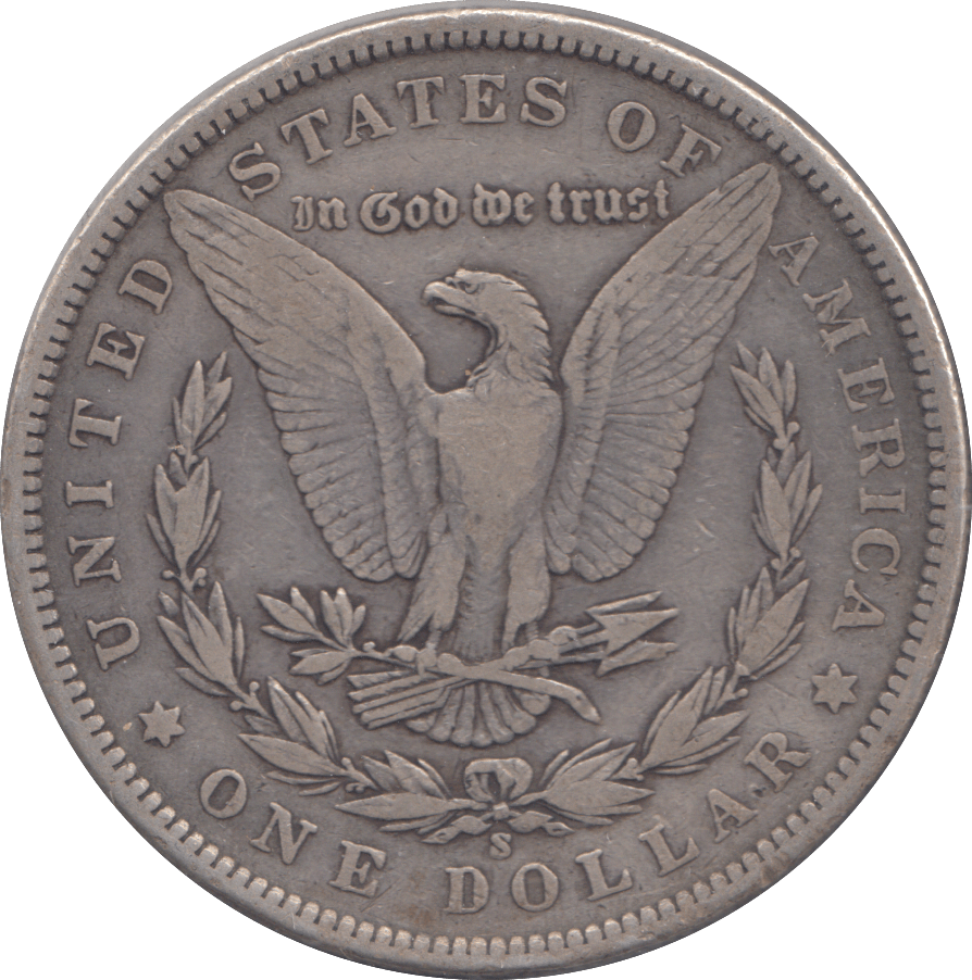 1900 SILVER MORGAN DOLLAR USA SAN FRANCISCO - SILVER WORLD COINS - Cambridgeshire Coins