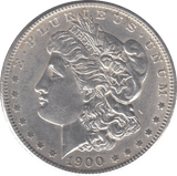 1900 SILVER MORGAN DOLLAR USA - SILVER WORLD COINS - Cambridgeshire Coins