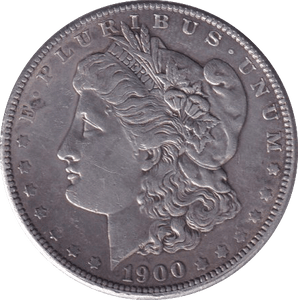 1900 SILVER MORGAN DOLLAR USA - SILVER WORLD COINS - Cambridgeshire Coins