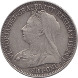 1900 SIXPENCE ( FINE ) - SIXPENCE - Cambridgeshire Coins