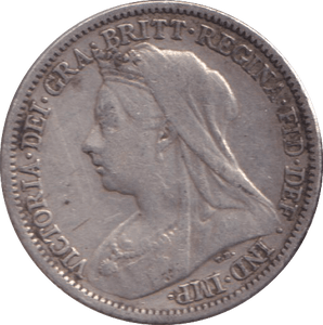 1900 SIXPENCE ( GF ) - SIXPENCE - Cambridgeshire Coins