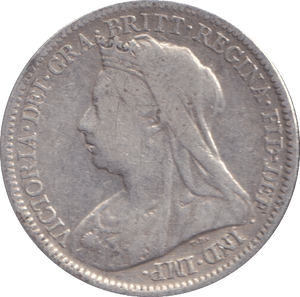 1900 SIXPENCE ( GF ) - SIXPENCE - Cambridgeshire Coins