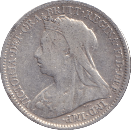 1900 SIXPENCE ( GF ) - SIXPENCE - Cambridgeshire Coins