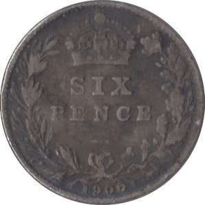 1900 SIXPENCE ( GF ) - Sixpence - Cambridgeshire Coins
