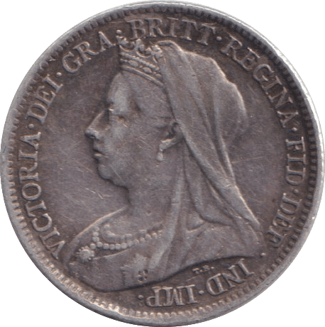 1900 SIXPENCE ( GF ) - SIXPENCE - Cambridgeshire Coins