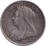 1900 SIXPENCE ( GF ) - SIXPENCE - Cambridgeshire Coins