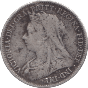 1900 SIXPENCE ( GF ) - SIXPENCE - Cambridgeshire Coins