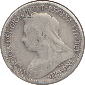 1900 SIXPENCE ( NF ) - SIXPENCE - Cambridgeshire Coins